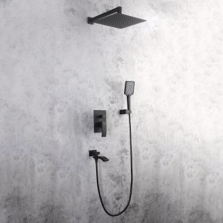 Душевой комплект Gappo G7107-6 чёрный